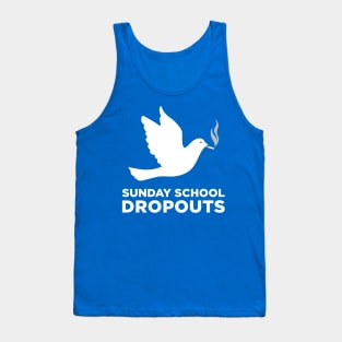 Sunday School Dropouts (title and logo) Tank Top